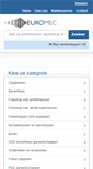 Mobile Screenshot of euromec.nl